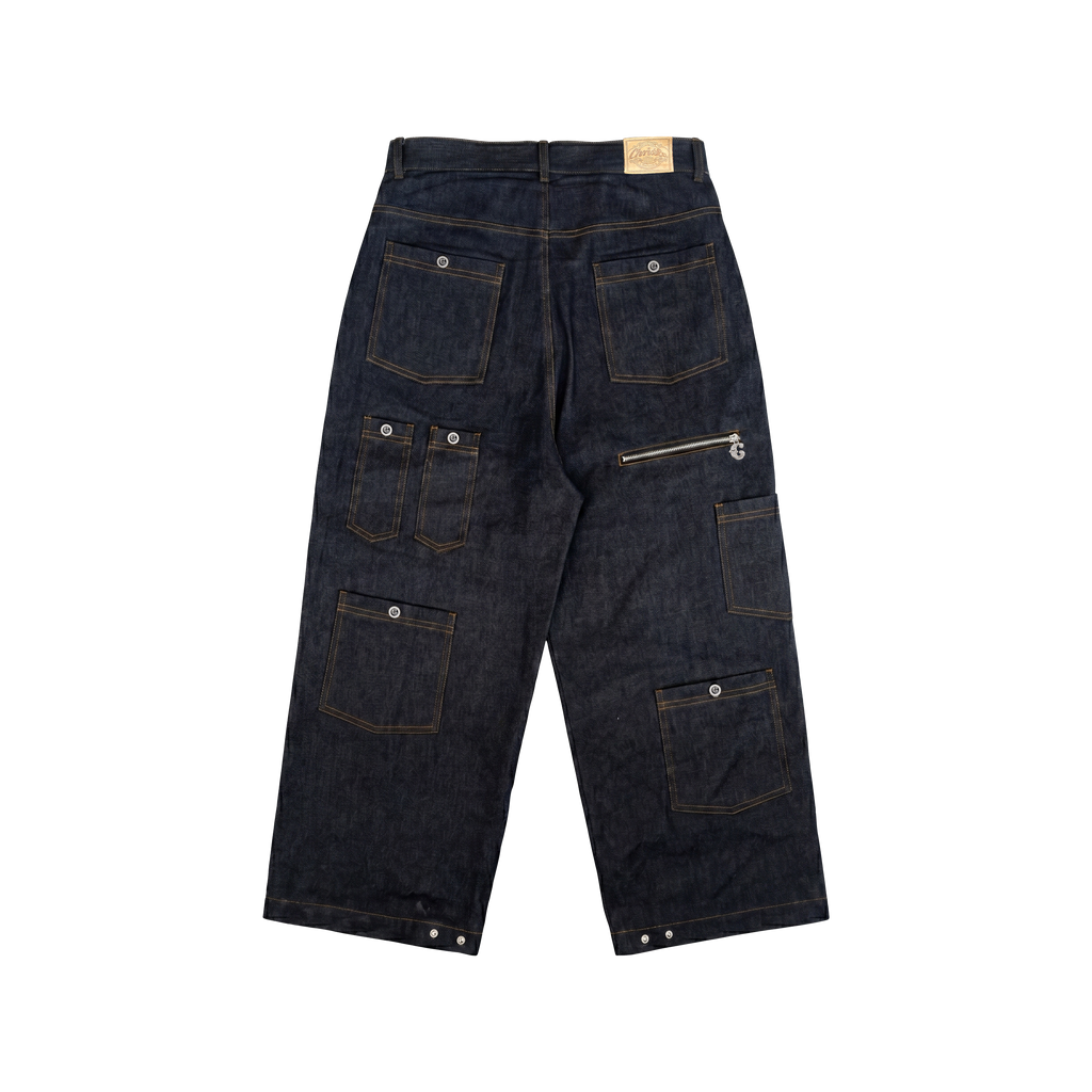 CHRISLV DENIM BAG PANTS