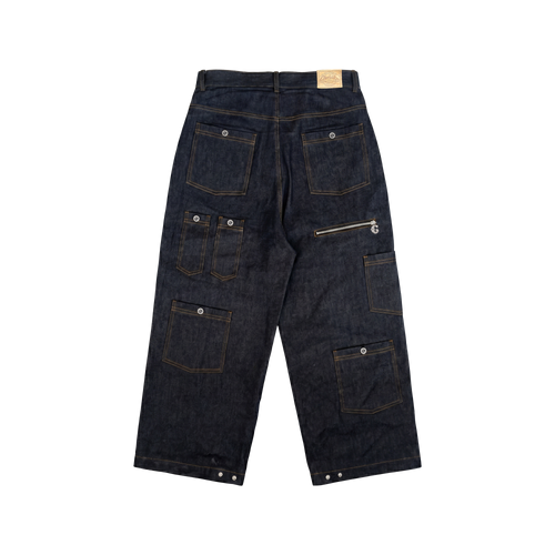 CHRISLV DENIM BAG PANTS