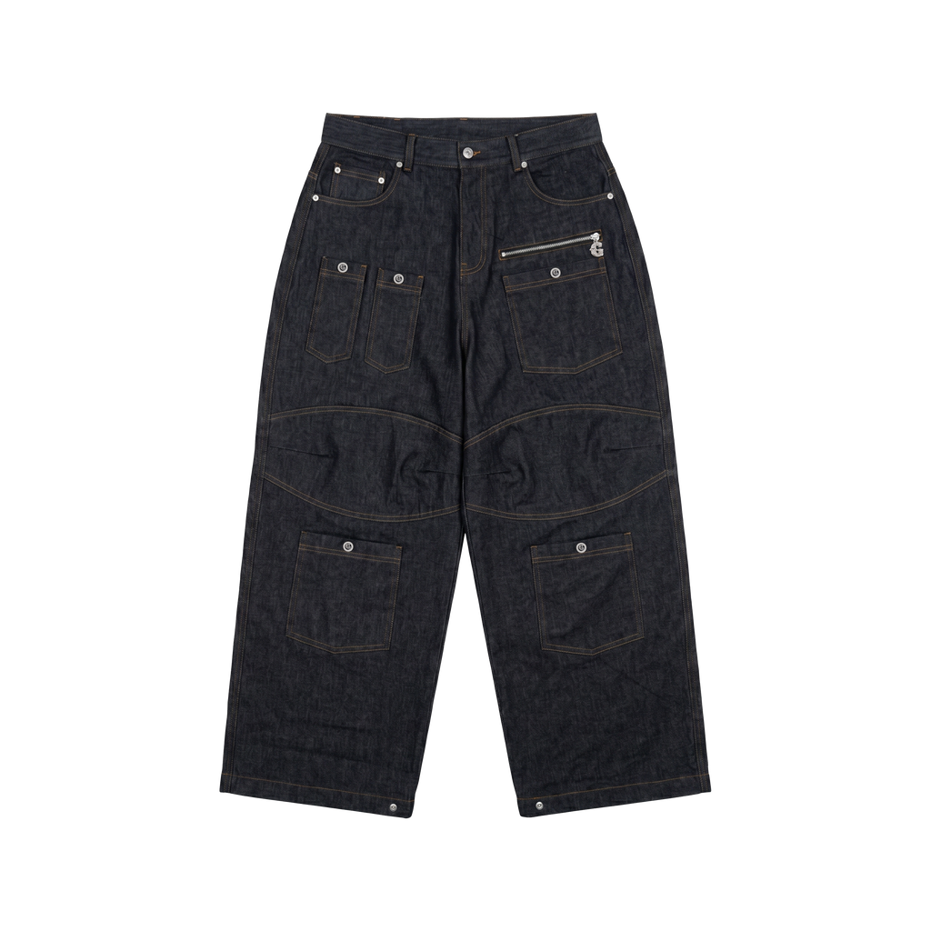 CHRISLV DENIM BAG PANTS